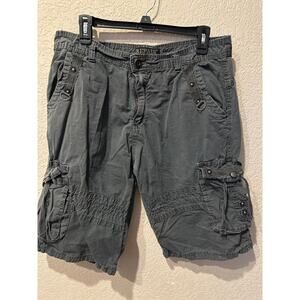 ⭐️ Men’s Repair Gray Cargo Shorts. Size 34. Streetwear.